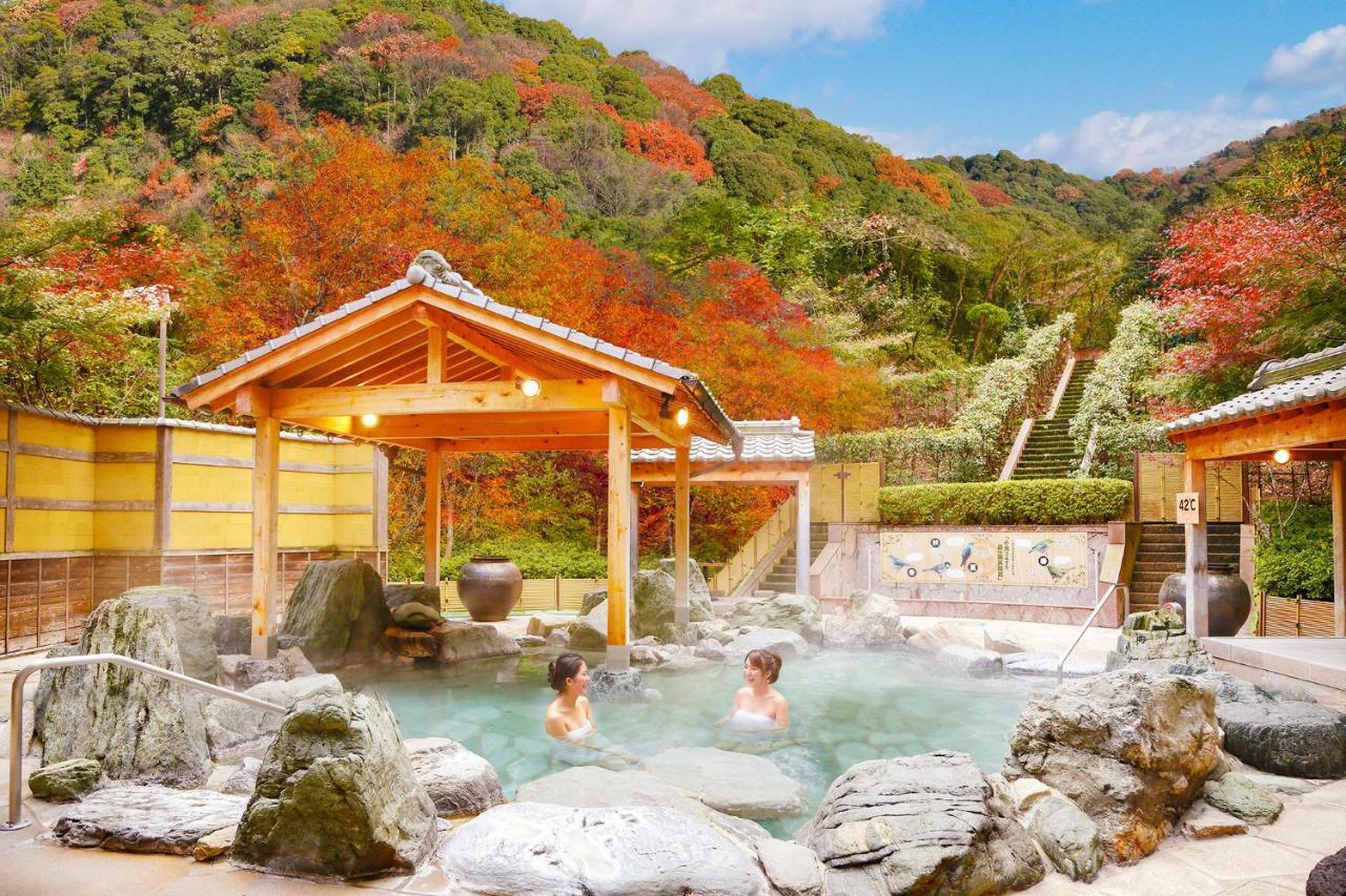 Ooedo Onsen Monogatari Hotel Reoma No Mori Marugame Exterior foto